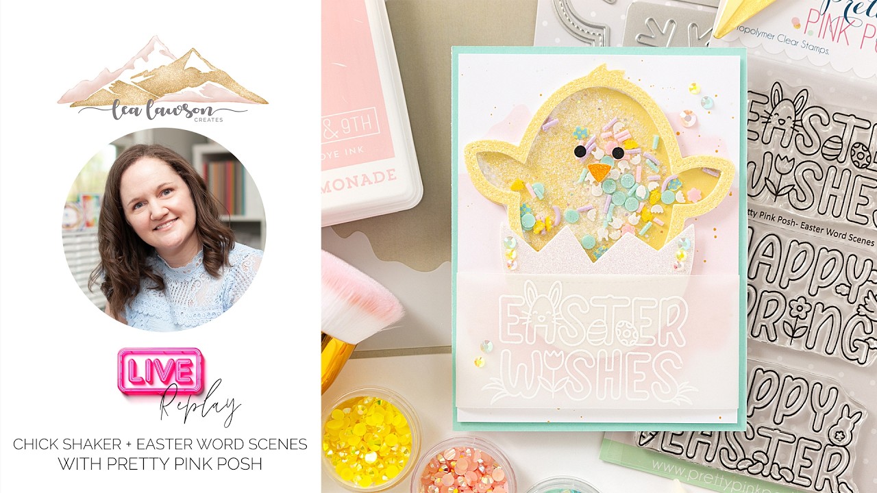 Live with Lea: Spring & Easter Release with Pretty Pink Posh