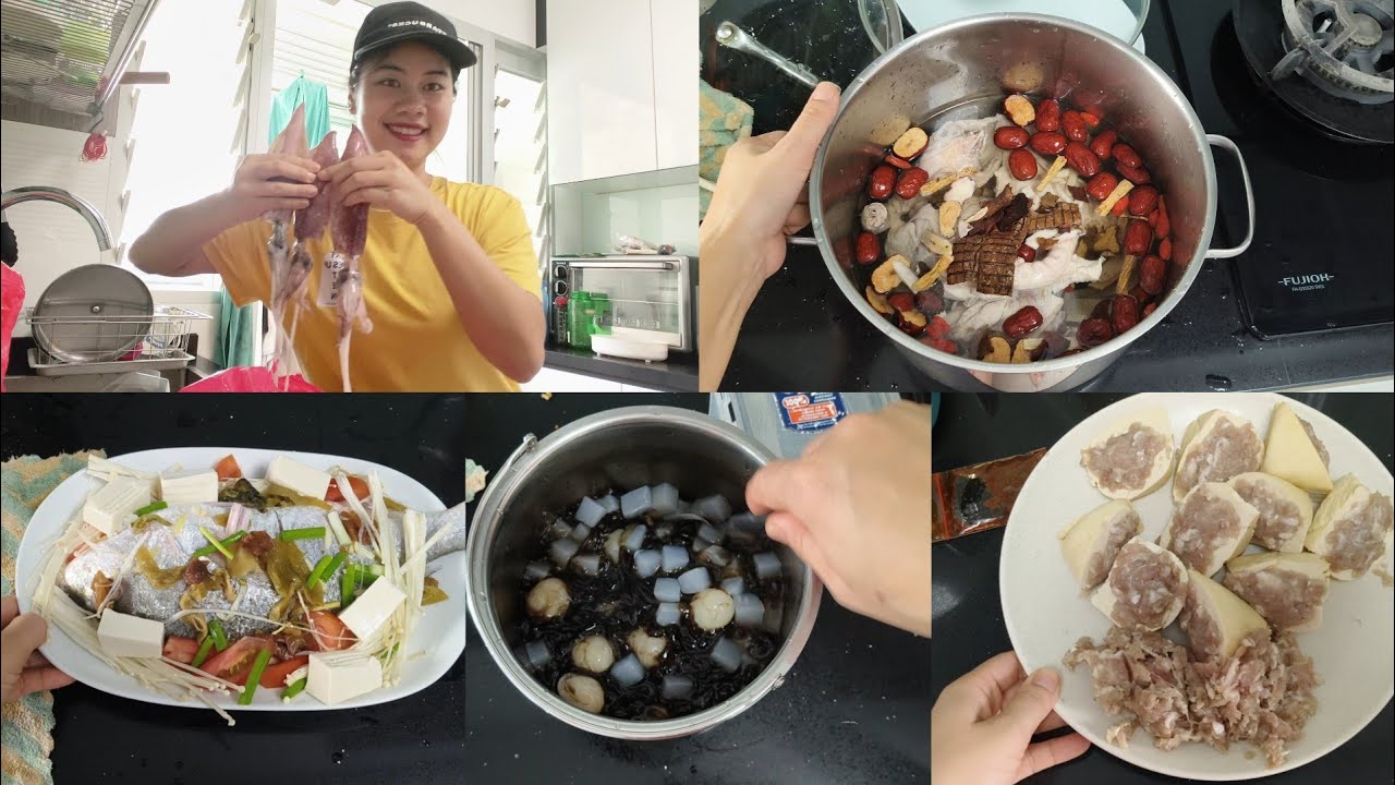 Kan thawmhnaw zar Dan.🐓Arsa ruh soup.🦑Tofu siam.sangha steam🐟.cold drink siam dan.🍧..