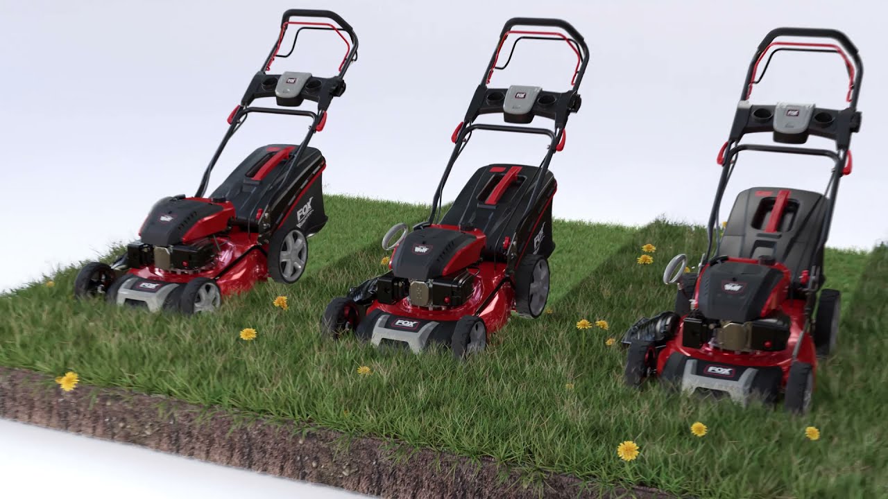 Wolf Powered Quad-Cut Self Propelled Rotary Mower Range from Fox