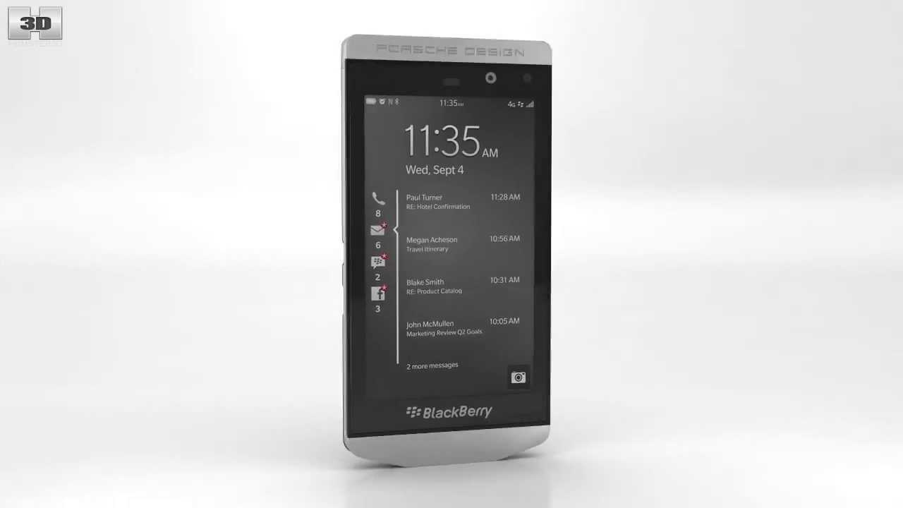 BlackBerry Porsche Design P'9982 3D model by 3DModels.org