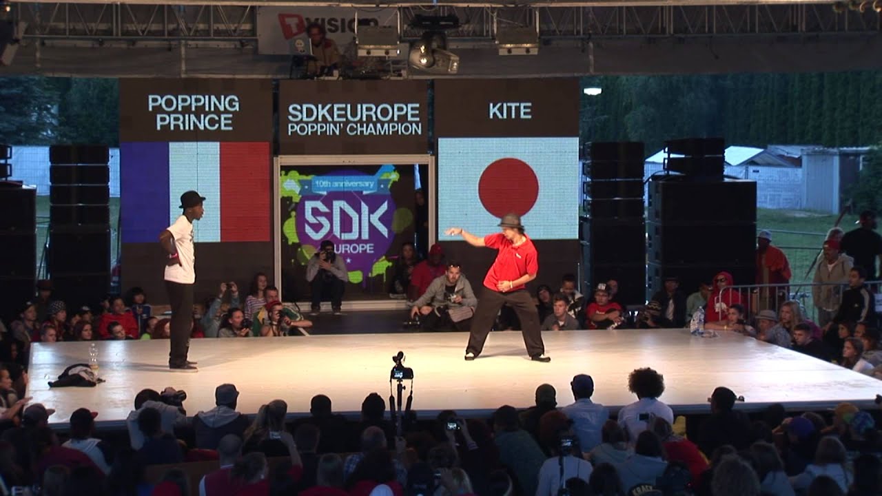 SDK EUROPE 2013 POPPIN´- POPPING PRINCE (FRA) vs.KITE (JPN)