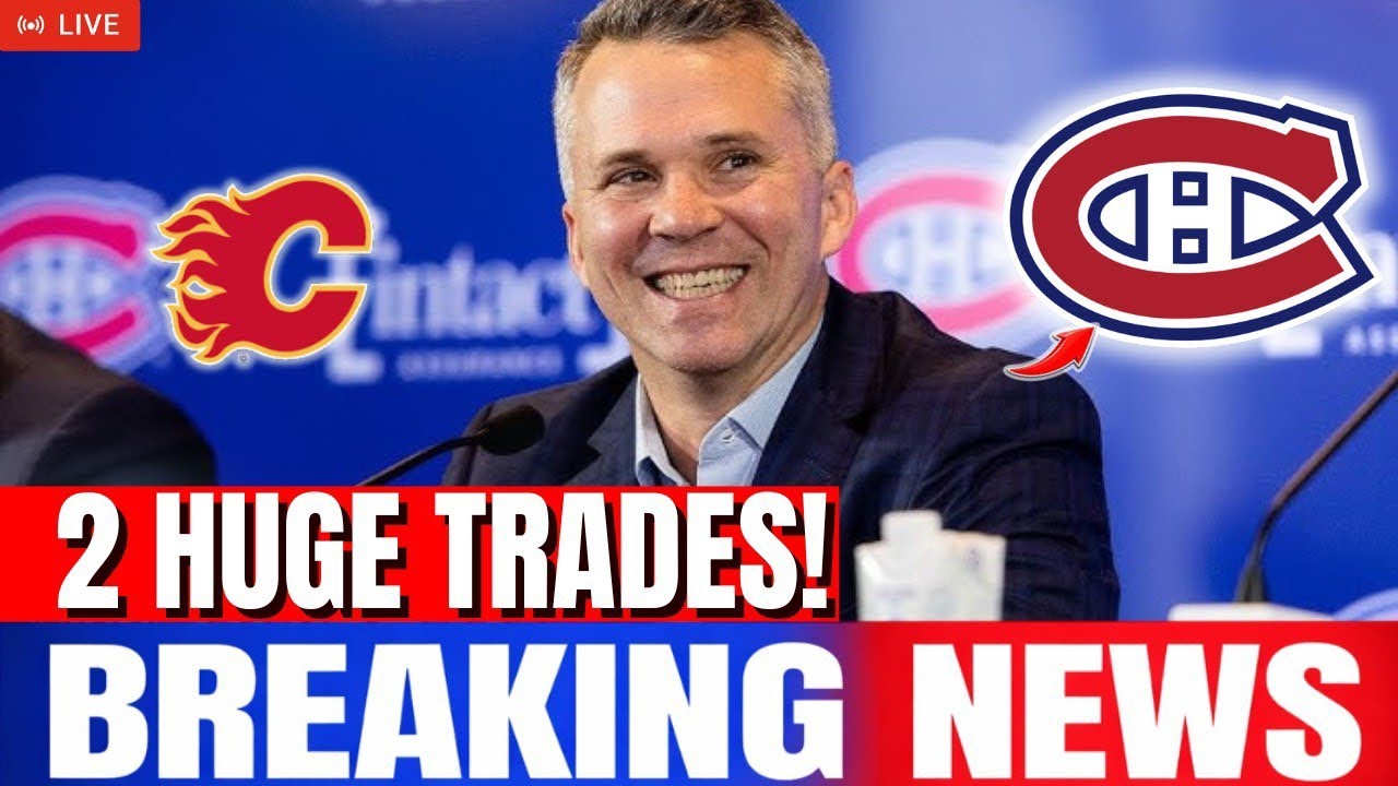 🚨BREAKING! CANADIENS MAKING 2 MAJOR MOVES WITH THE CALGARY FLAMES! CANADIENS NEWS