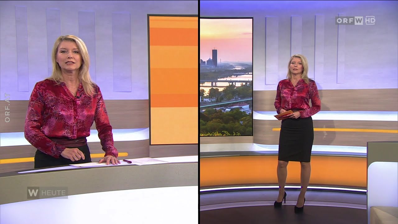 Shiny Silk Satin Blouse Pencil Skirt Elisabeth Vogel 20201030
