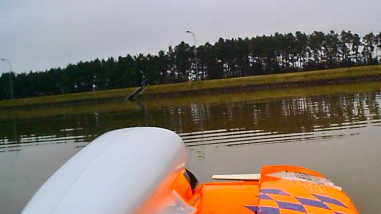 Hydro & Marine T4 Hydroplane - on board