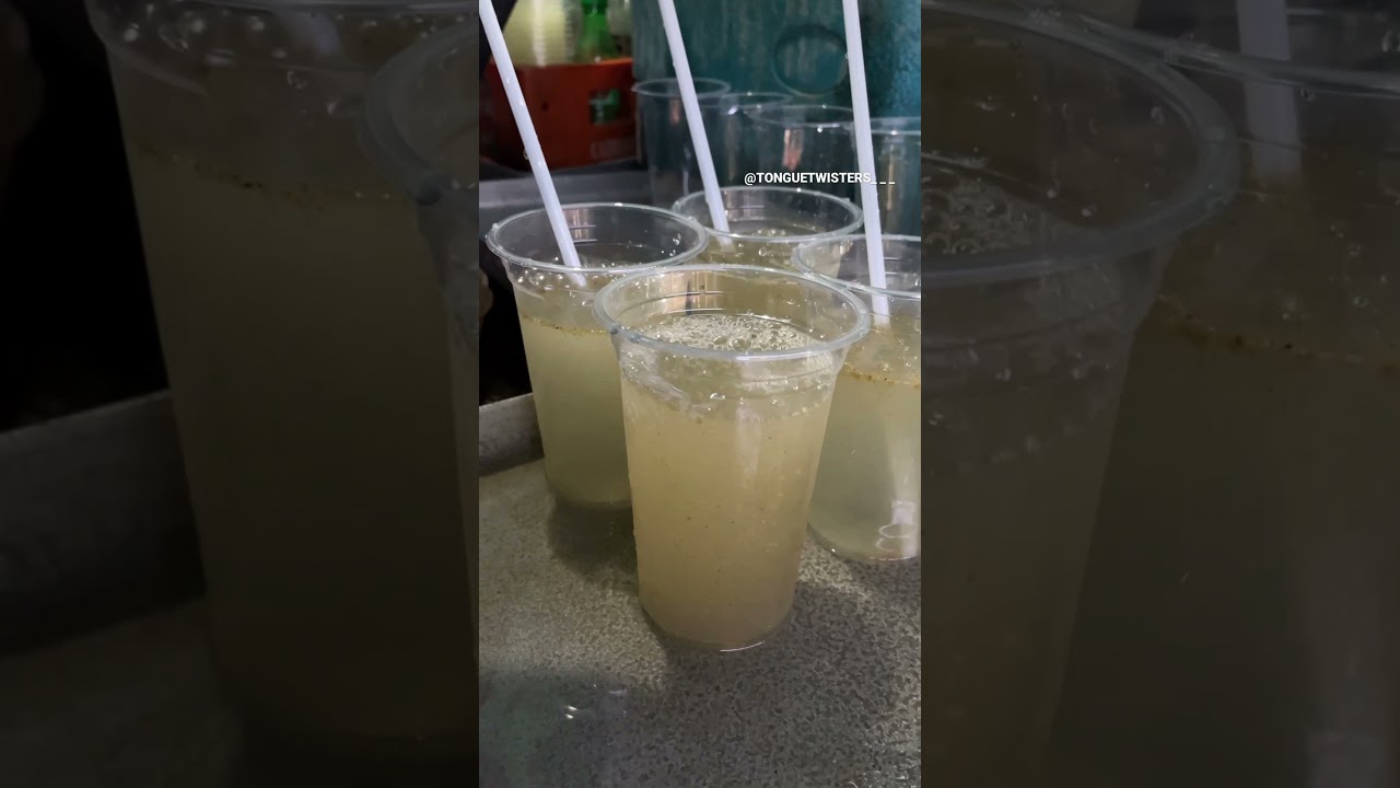 Lemon soda from Chandni chowk 