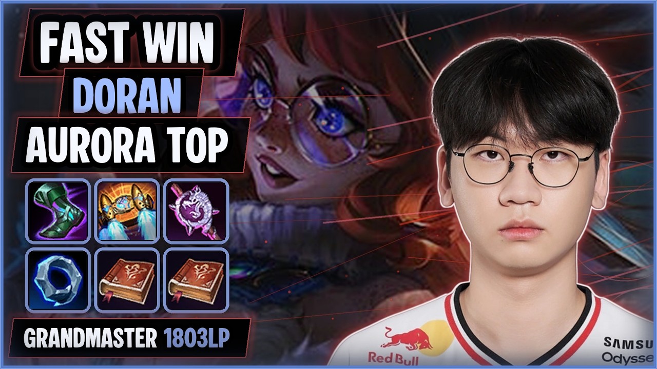 Doran 20 Min Stomp on Aurora! | T1 SoloQ Replay