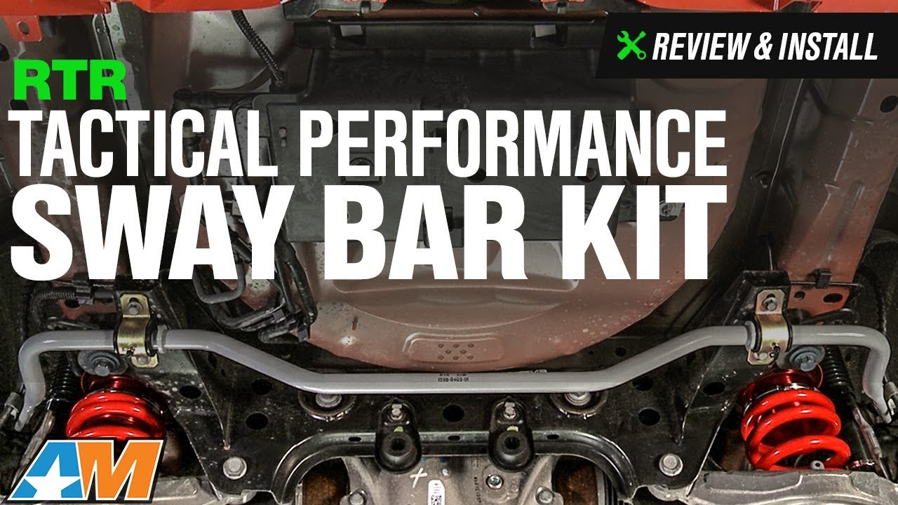 2015-2017 Mustang RTR Tactical Performance Adjustable Sway Bar Kit - Front and Rear Review & Install