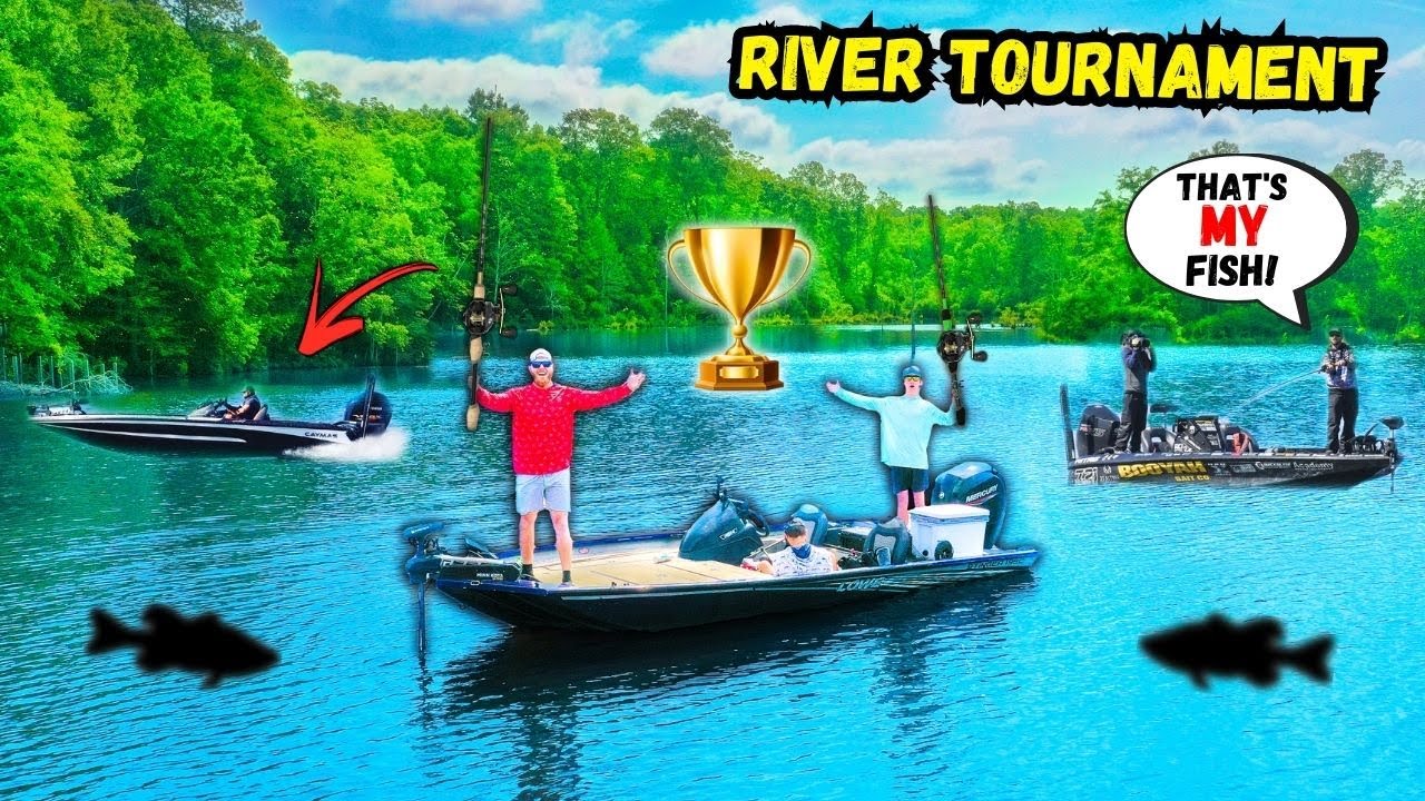 Fishing My FIRST River BIG BASS Tournament **TOP 5 FINISH**