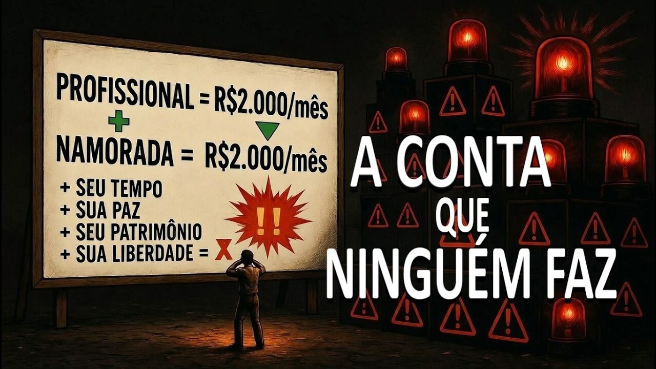 A Conta Que NINGUÉM Faz Mas TODO HOMEM Paga (Custos Ocultos Revelados)