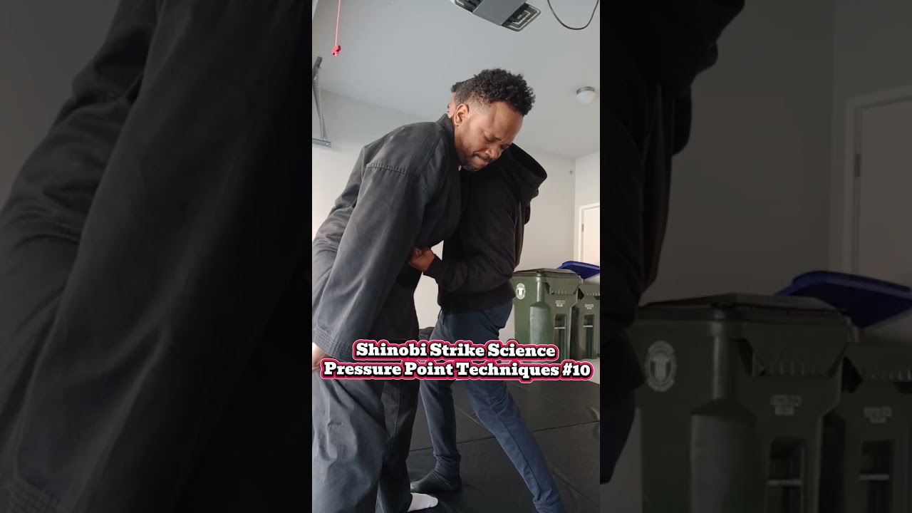 Shinobi Strike Science Pressure Point Techniques #10   #selfdefense 