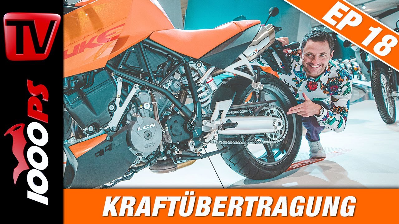 Kette, Riemen, Kardan – der Endantrieb - Motorradtechnik im Detail erklärt