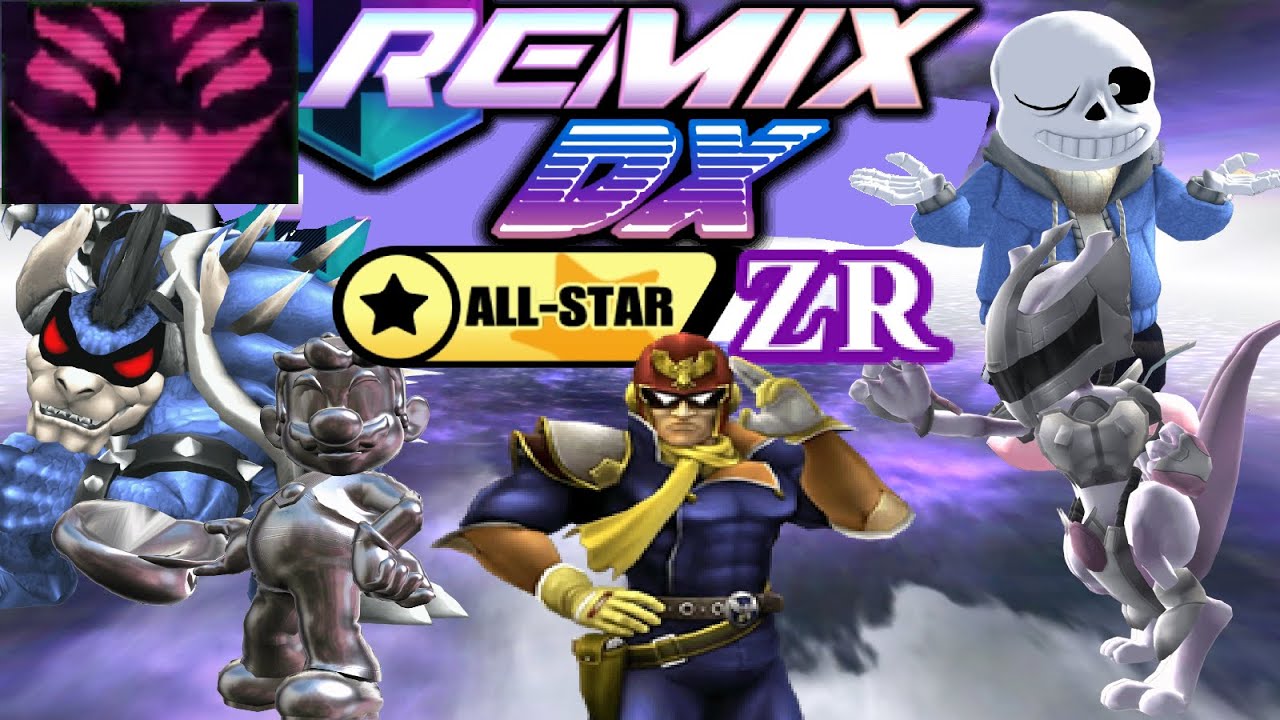Project M Ex Remix 0.95DX - All Star Mode ZR on Intense with Captain Falcon