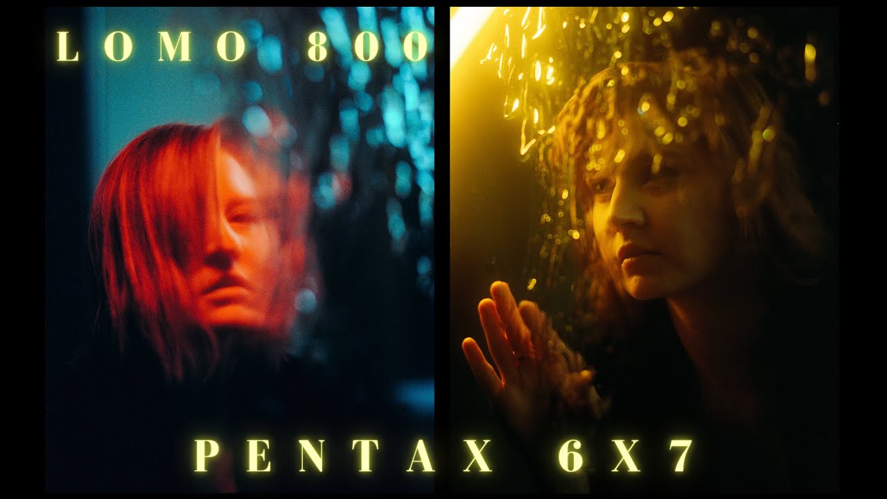 Moody Portraits On Lomography 800 Film