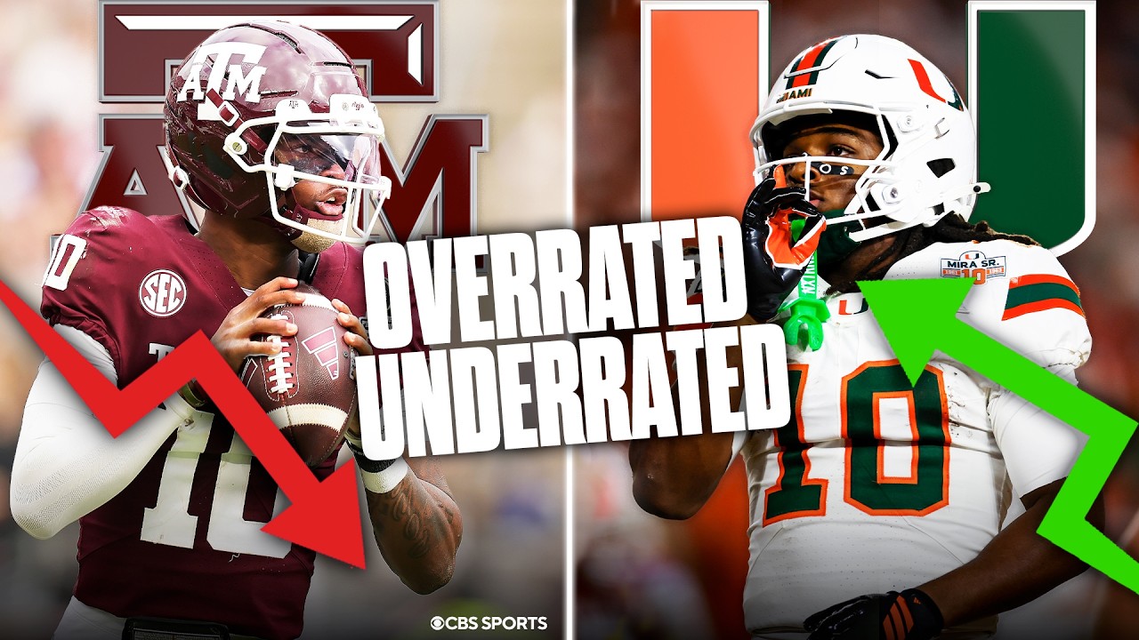 Most OVERRATED & UNDERRATED teams in Preseason AP Top 25 👀