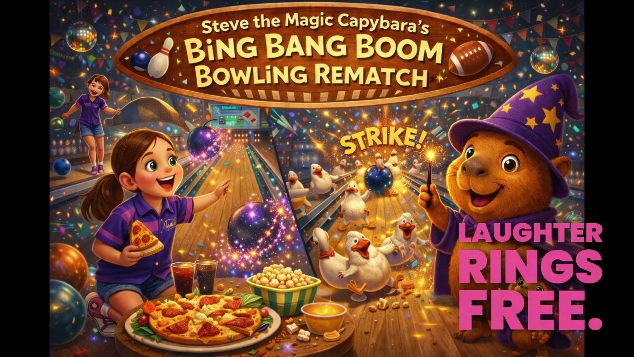Steve the Magic Capybara's Bing Bang Boom Bowling Rematch Sing-A-Long