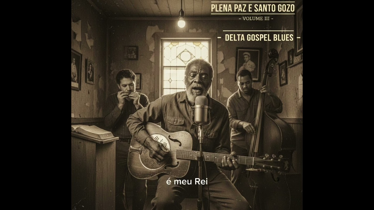 Plena Paz e Santo Gozo (Hino 3 Harpa Cristã) | DELTA BLUES GOSPEL ROOT - Voz Grossa e Rouca