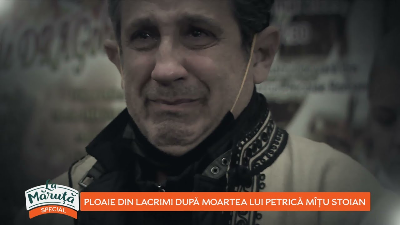 Ploaie din lacrimi după moartea lui Petrică Mîțu Stoian