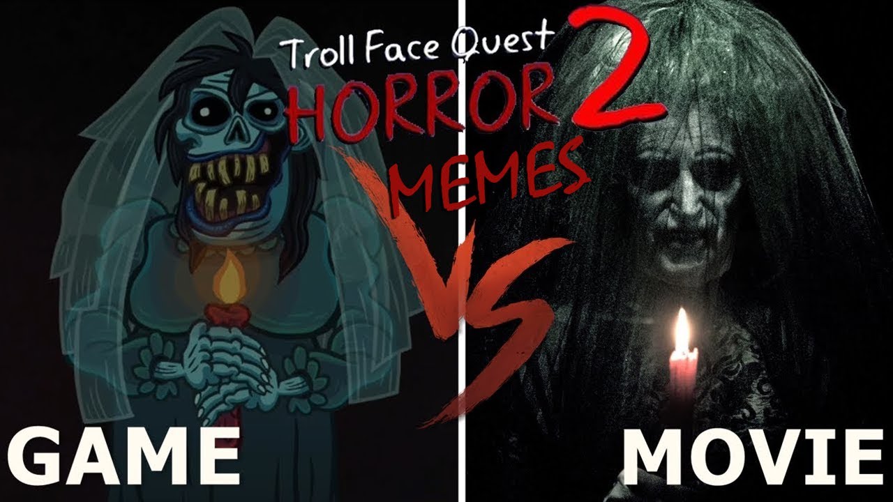 Troll Face Quest.EXE - Horror 2 | GAME VS MOVIE