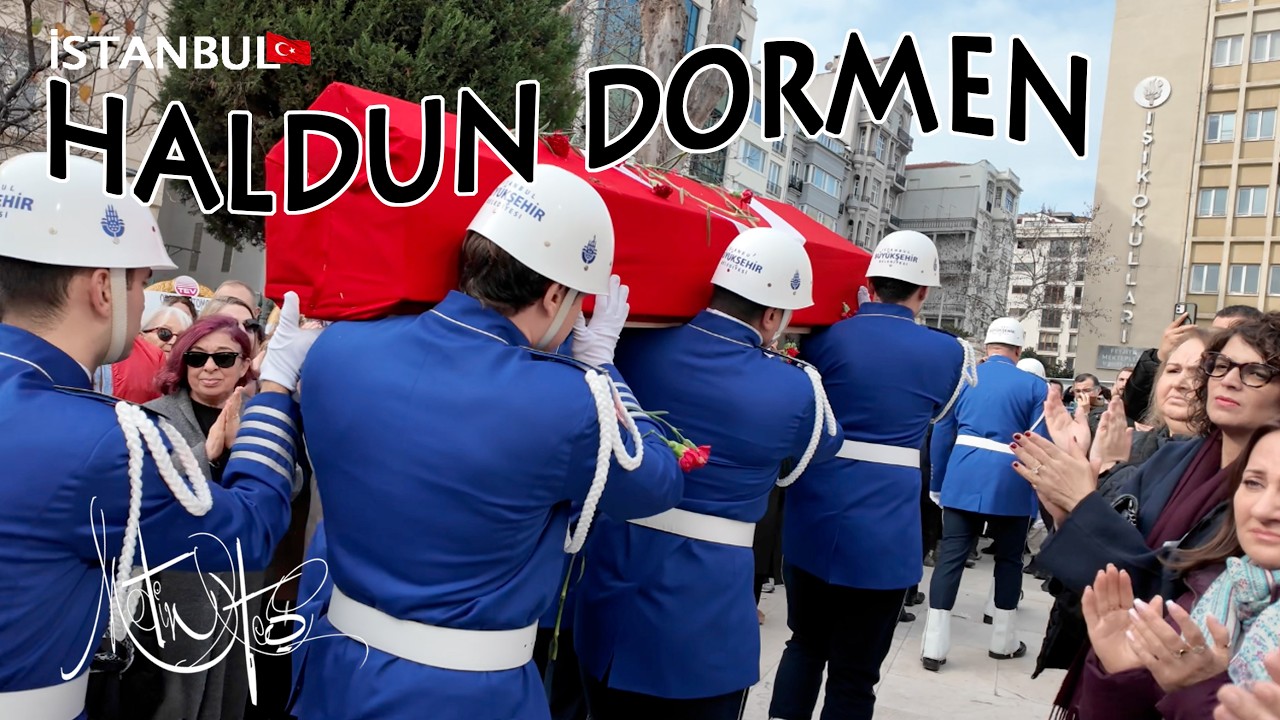 Adım adım İSTANBUL / Haldun DORMEN’e  veda