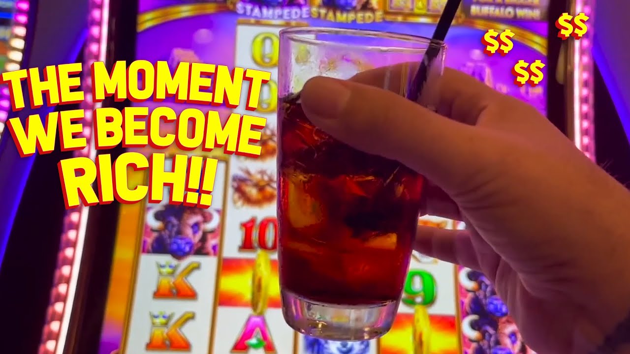 67 FREE GAMES IN A ROW!! with VegasLowRoller on Buffalo Ascension Slot Machine!!
