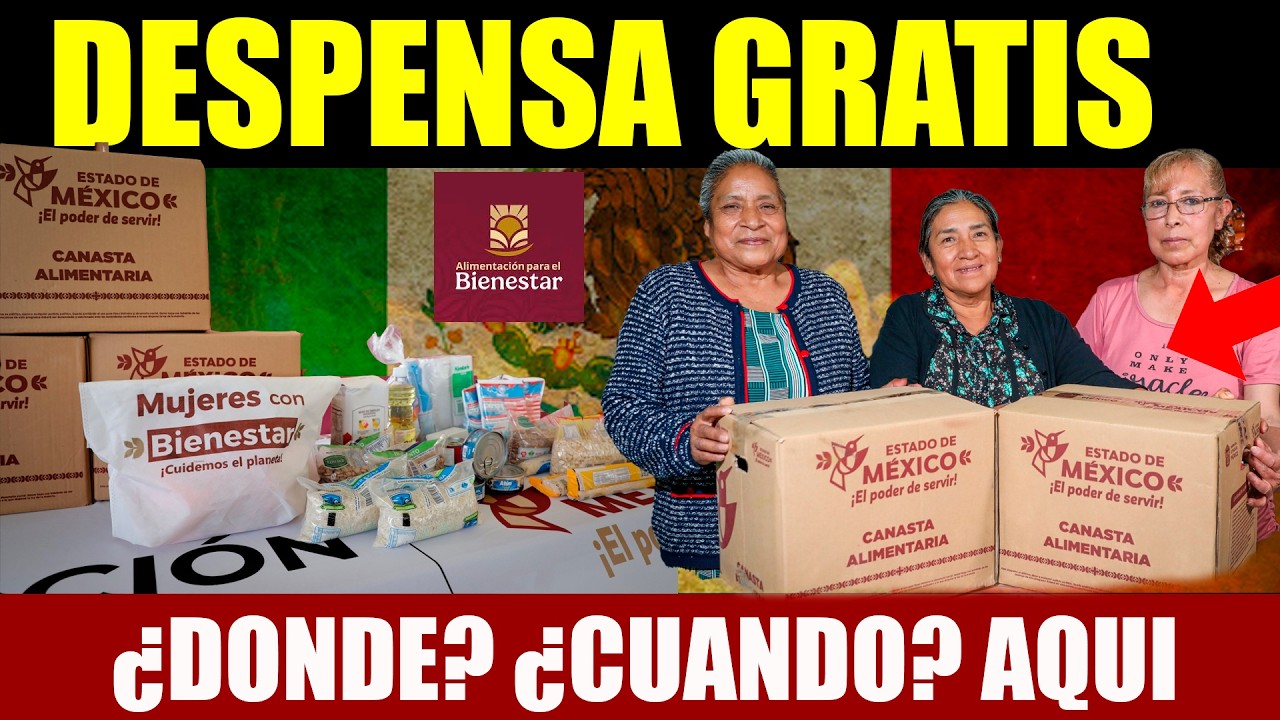 programa de alimentación del bienestar canasta basica gratis
