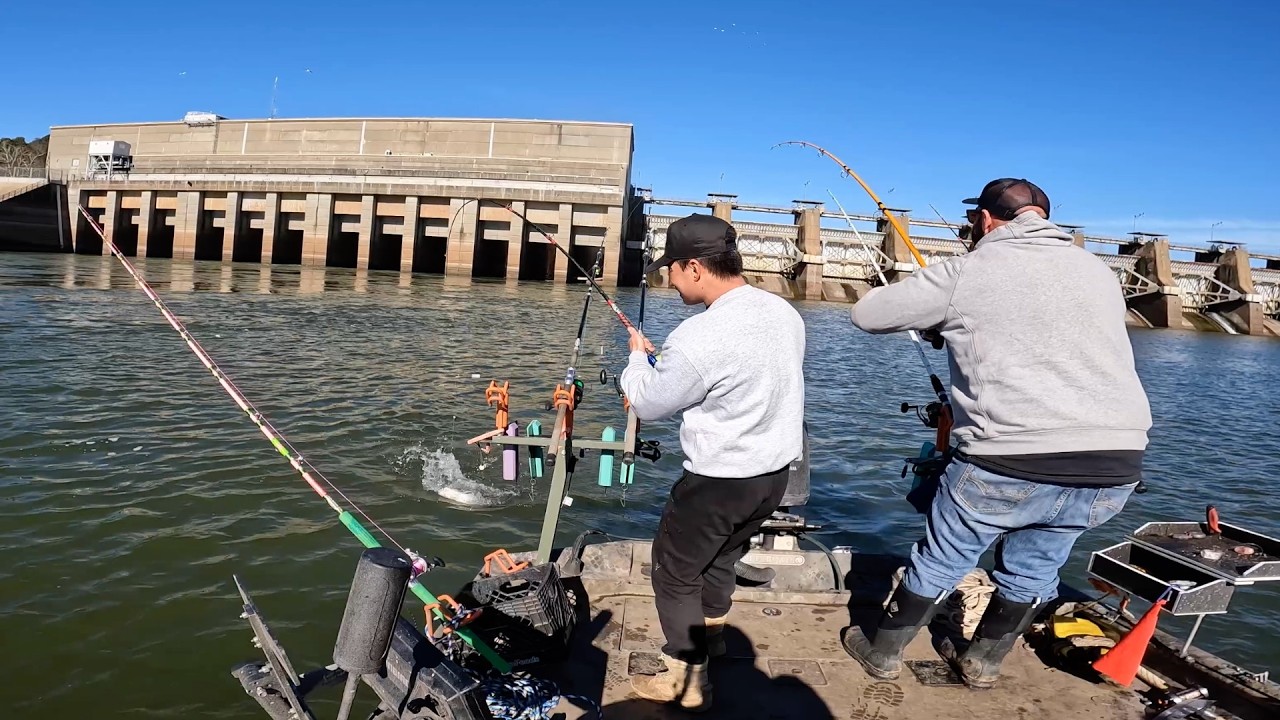 Fishing At The Spillway On the Arkansas River! (Monster Catch!)
