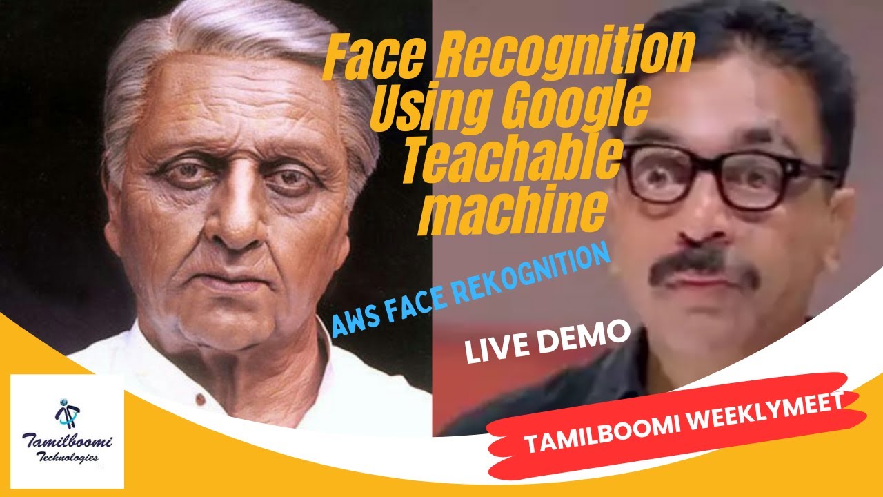 Face recognition  Using Google Teachable Machine| Aws Face Rekognition | Live Demo in Tamil | Ep#47