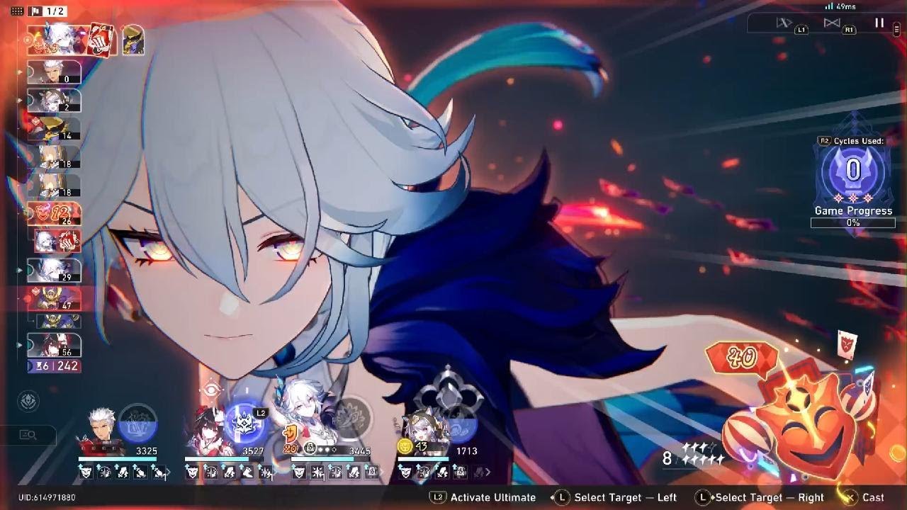 Honkai Star Rail_AA Sparxicon 0-Cycle Archer/Cipher Run