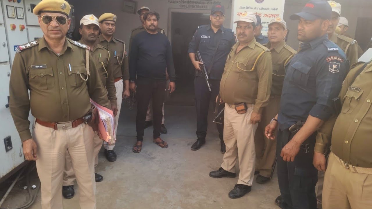 करौली जिले से बड़ी खबर डकैत दीवान गुर्जर को मजिस्ट्रेट के सामने किया पेश तो क्या हुआ 