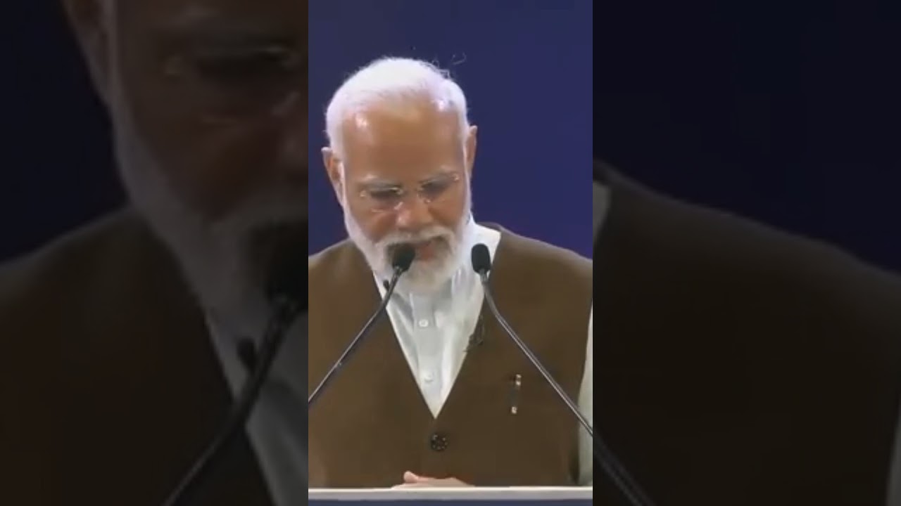 recent PM Modi ji 's speech in ##national creater award function video