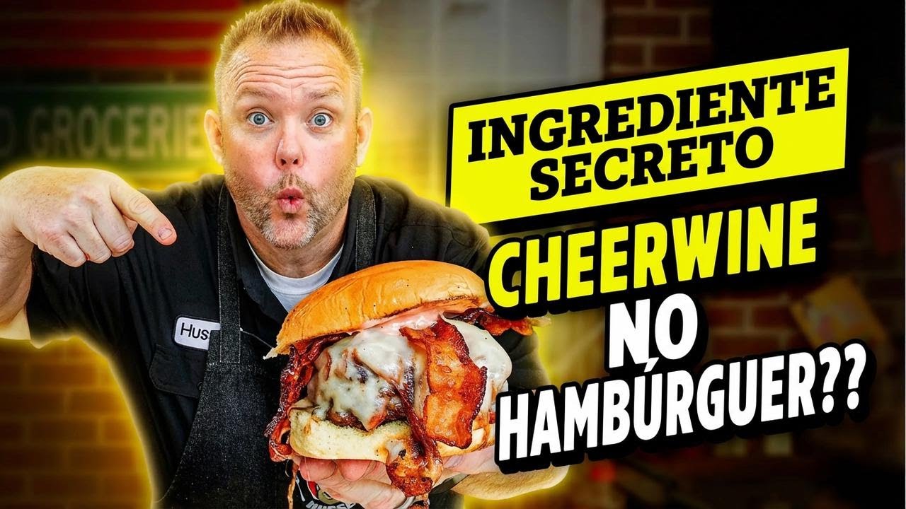 Hambúrguer com Cheerwine: o sabor diferente que pode virar seu favorito!