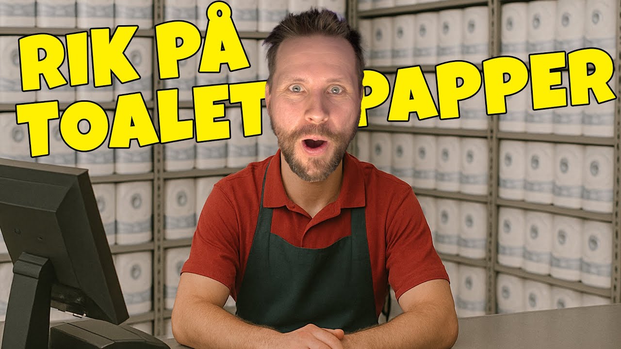 BLI RIK PÅ TOALETT-PAPPER - SUPERMARKET SIMULATOR