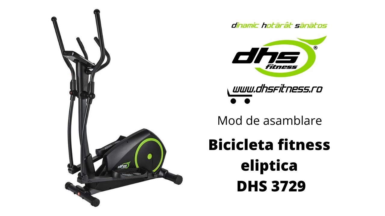 Bicicleta eliptica DHS 3729 | Tutorial de asamblare