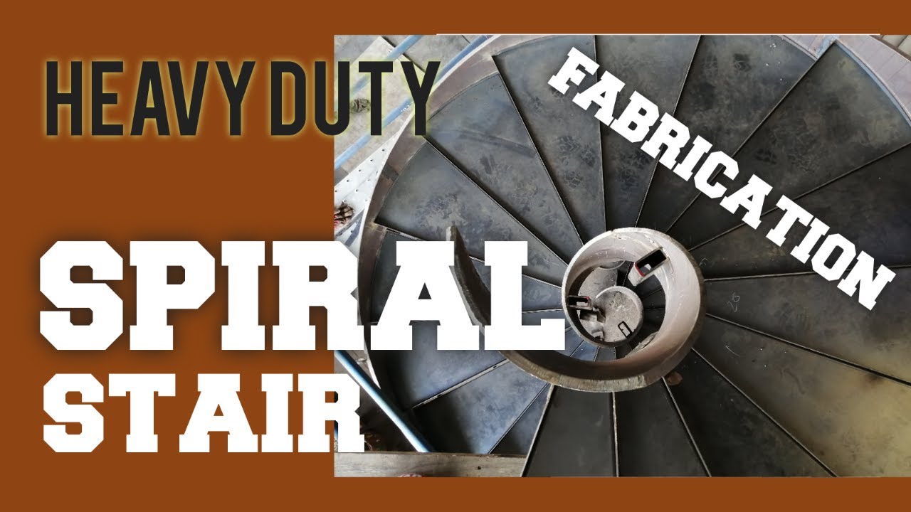 How to Fabricate Heavy duty Spiral Stair