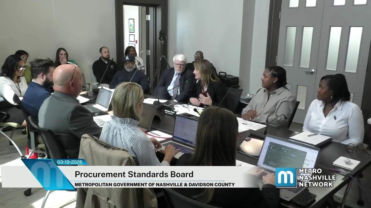 03/19/26 Procurement Standards Board