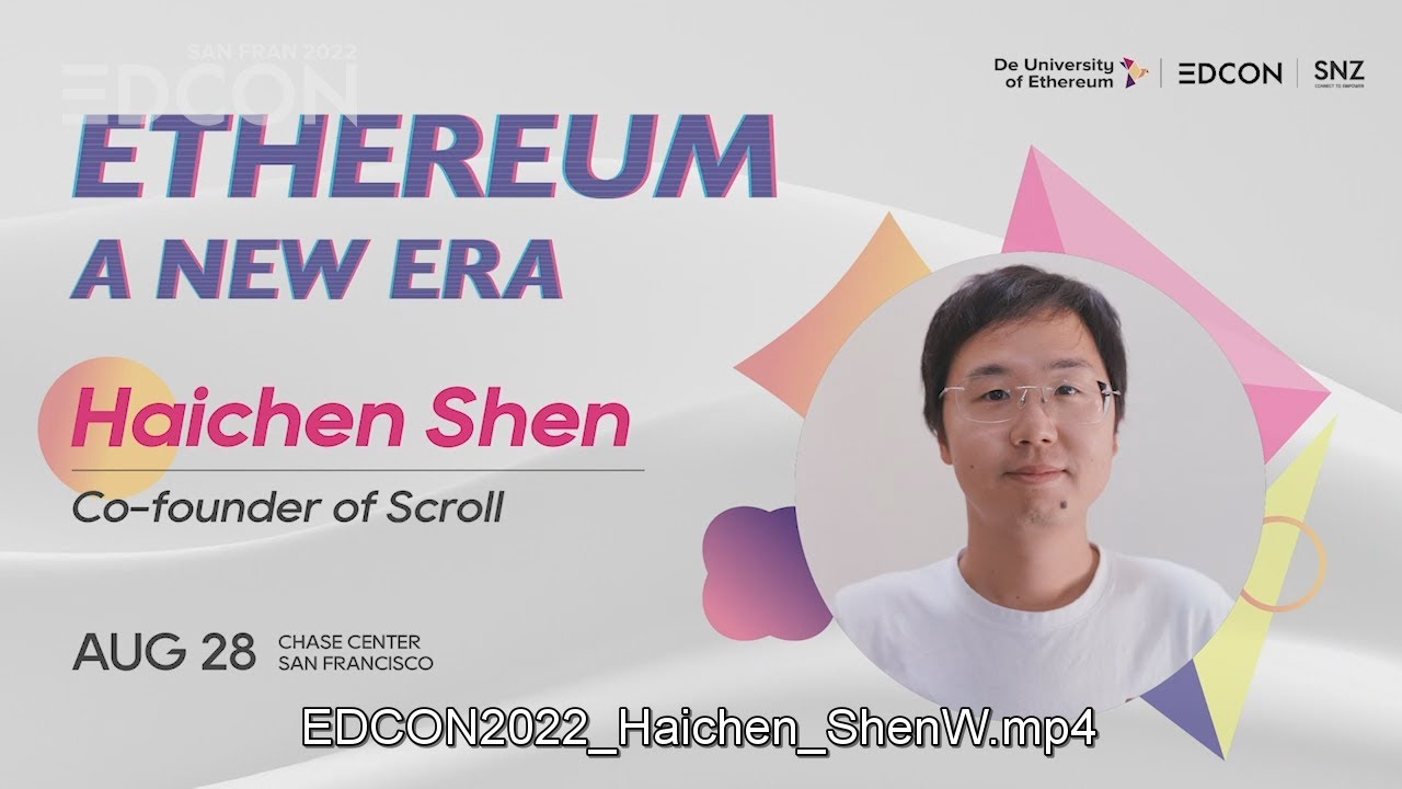 Haichen Shen - Scroll Design and Architecture | EDCON2022