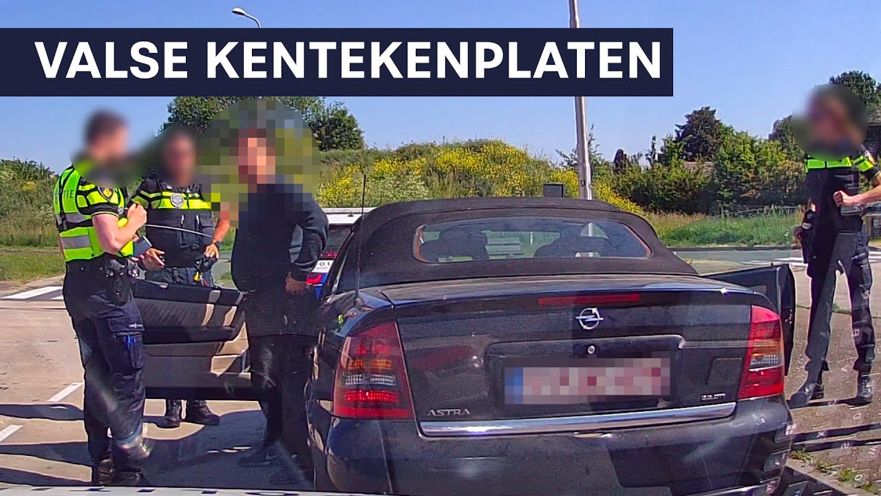 Politie | Valse kentekenplaten | Rijden onder invloed | Niet tonen ID | INFRA