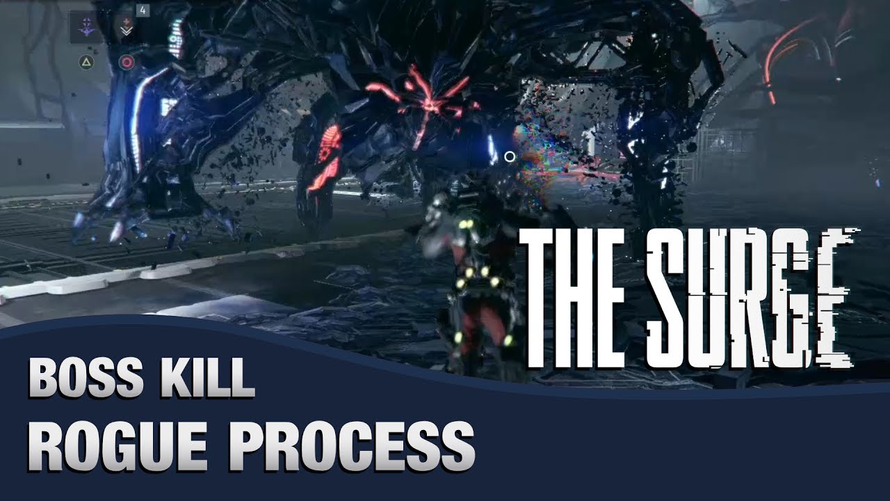 The Surge - Boss Battle #5 (Rogue Process, Mimetic Edge weapon)