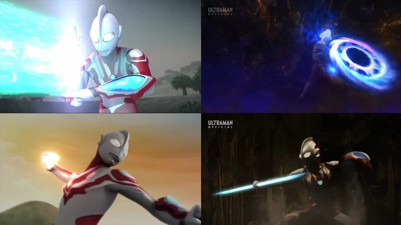 Ultraman Ribut All Technique