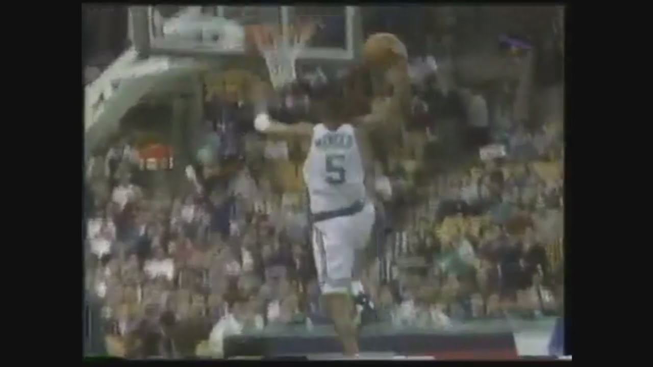 Ron Mercer 23 Points 3 Stl Vs. Magic, 1997-98.