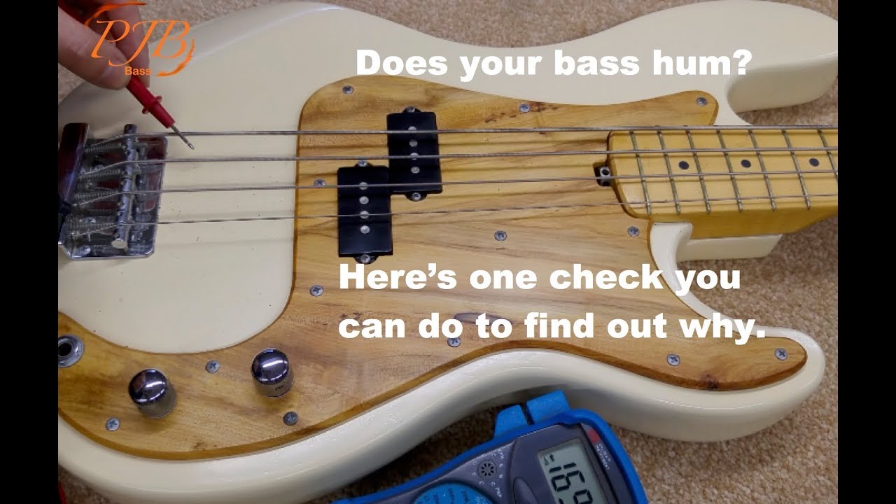 Finding out why my bass hums