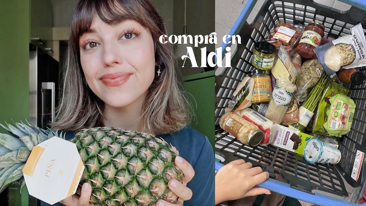 100&euro; en Aldi l Mi compra saludable (b&aacute;sicos y novedades)