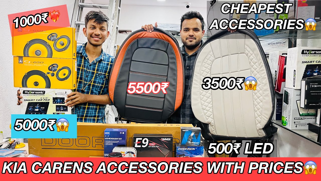KIA CARENS GENUINE ACCESSORIES WITH PRICE😱KIA CARENS CHEAPEST ACCESSORIES😍KIA CARENS MODIFIED 2022