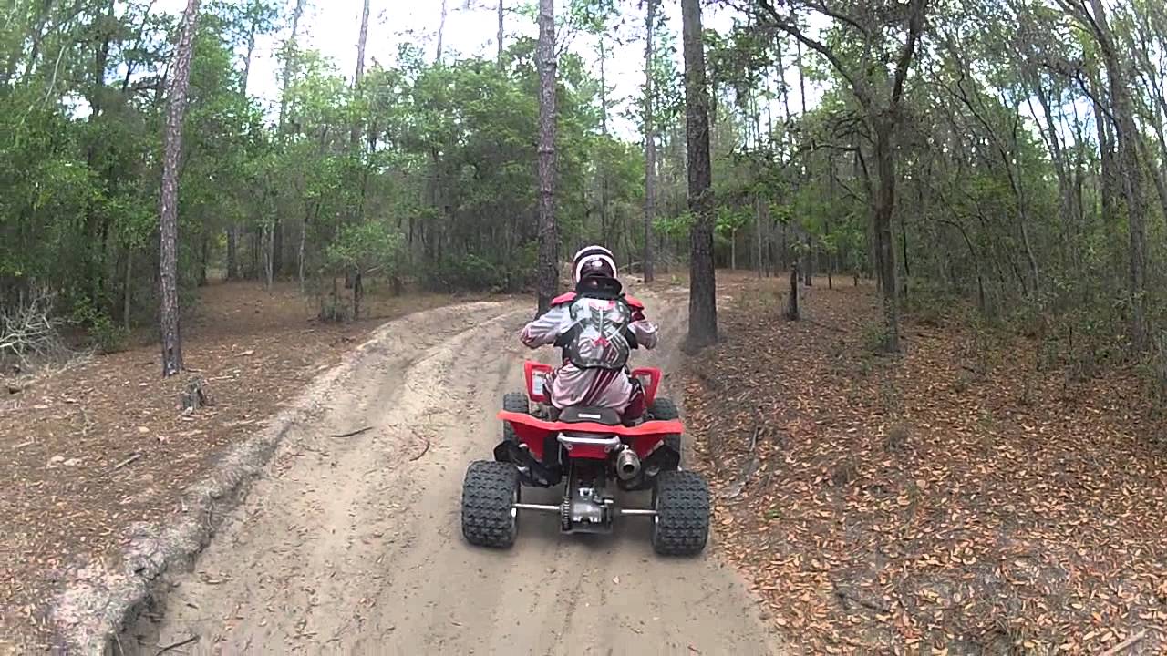 Croom Atv Trail Riding LTR 450 - (4/27/13)