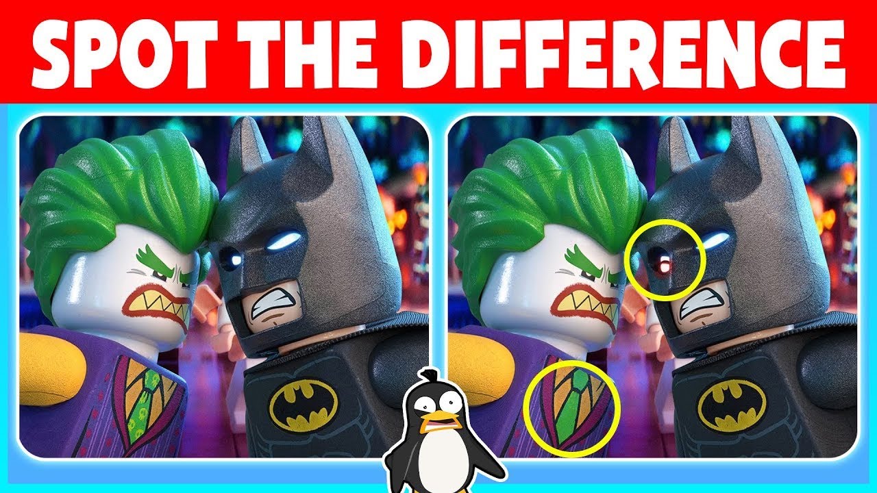 Guess the Cartoon Characters with 30 FUNNY CHALLENGES | The Lego Batman Movie