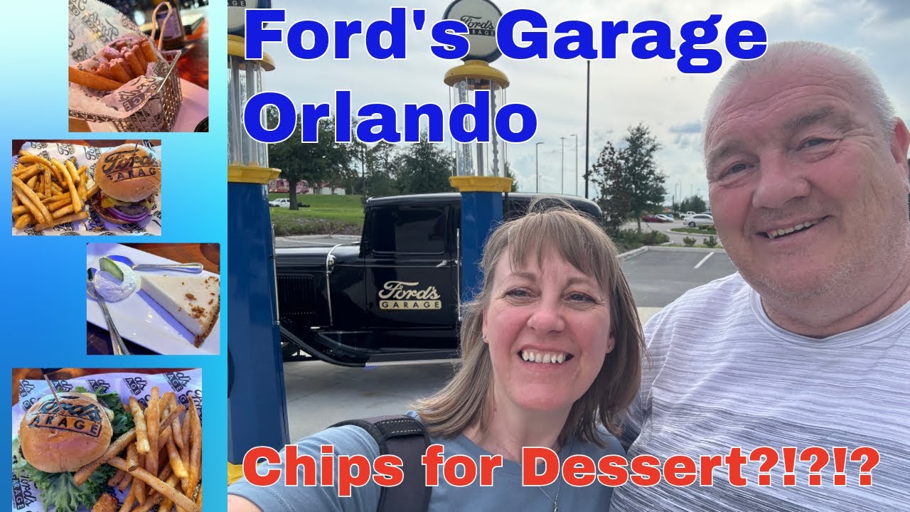 Ford’s Garage Orlando Florida | Unique Car-Themed Dining Experience & Food Review