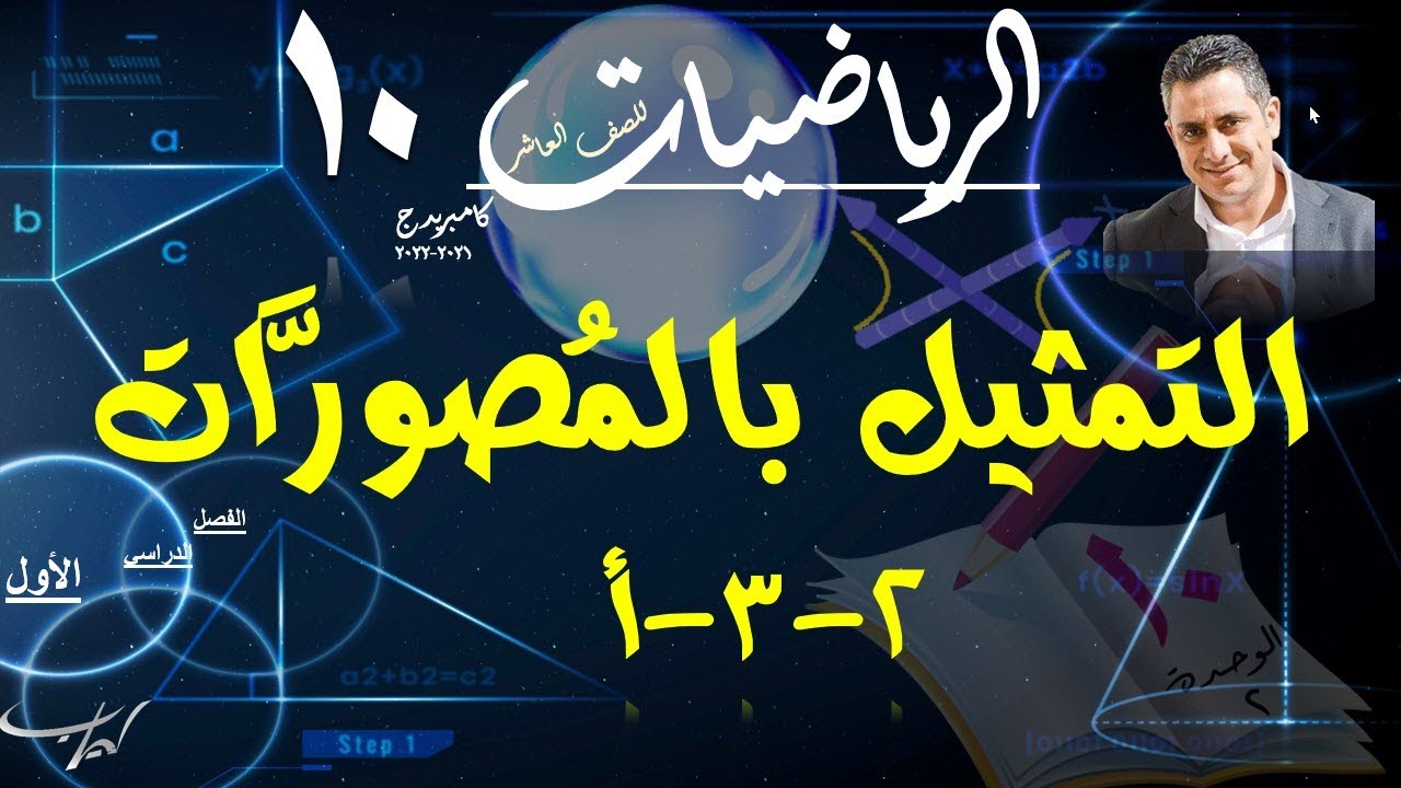 12)  التمثيل بالمُصورَّات 2-3-أ