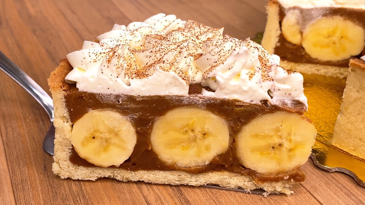 ESSA TORTA BANOFFEE VAI TE SURPREENDER! FÁCIL E RÁPIDA - ÓTIMA OPÇÃO PARA DELIVERY!