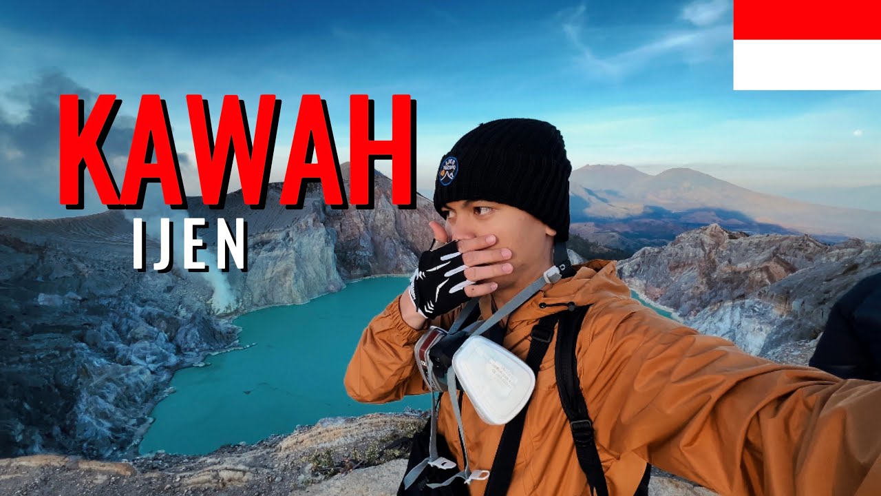Aku hiking KAWAH IJEN, gunung berapi paling BERASID di INDONESIA dan DUNIA!