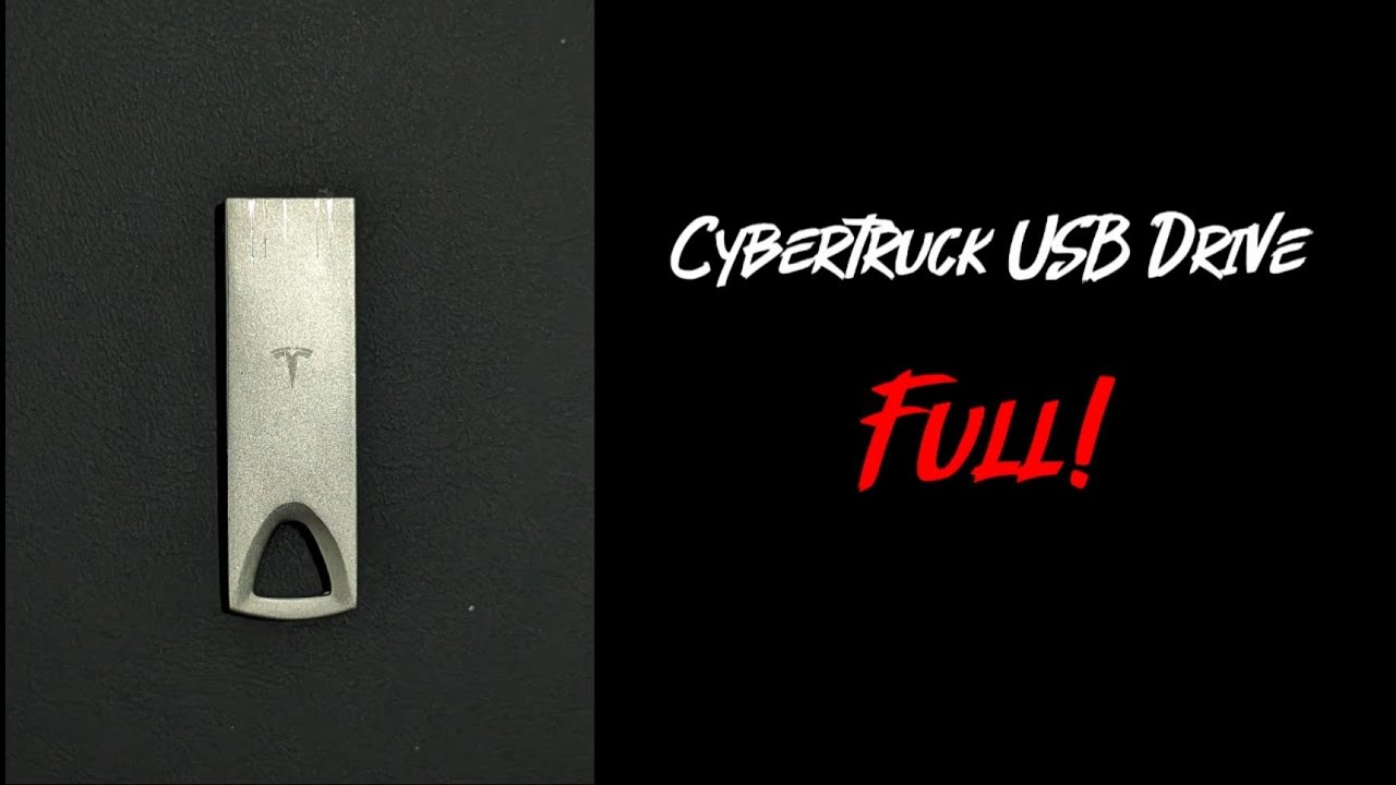 Great replacement USB drive for Tesla Cybertruck